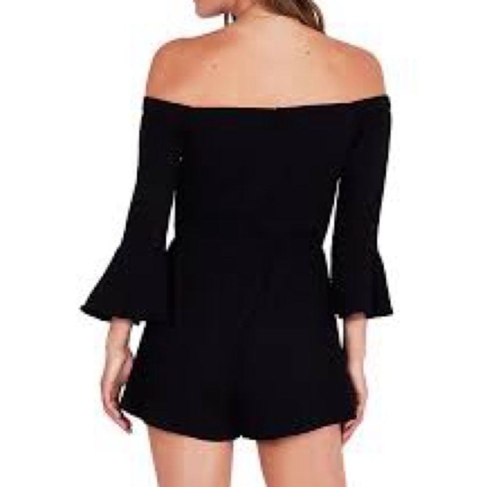 Amuse Society Black Pia Romper